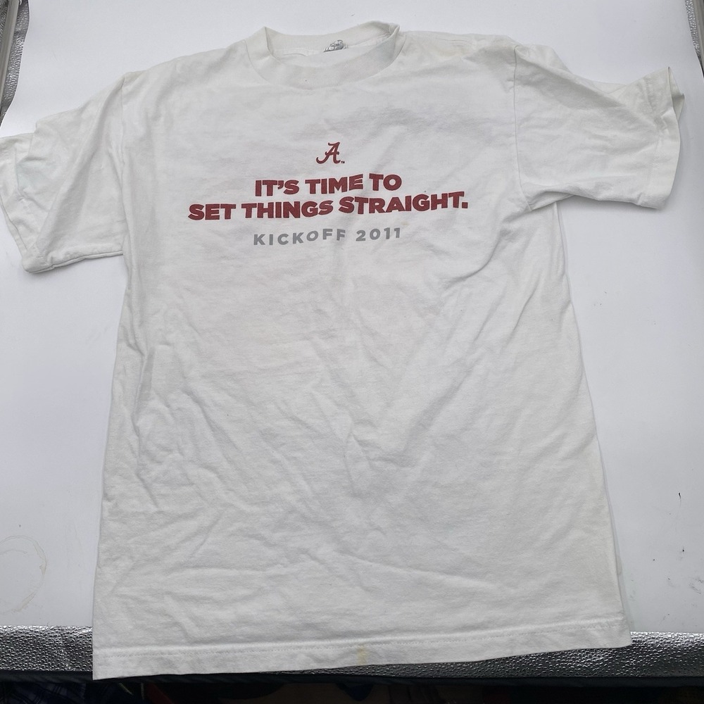 Alabama Crimson Tide Shirt Mens Medium 2011 Vs Kent State Game day T Shirt
